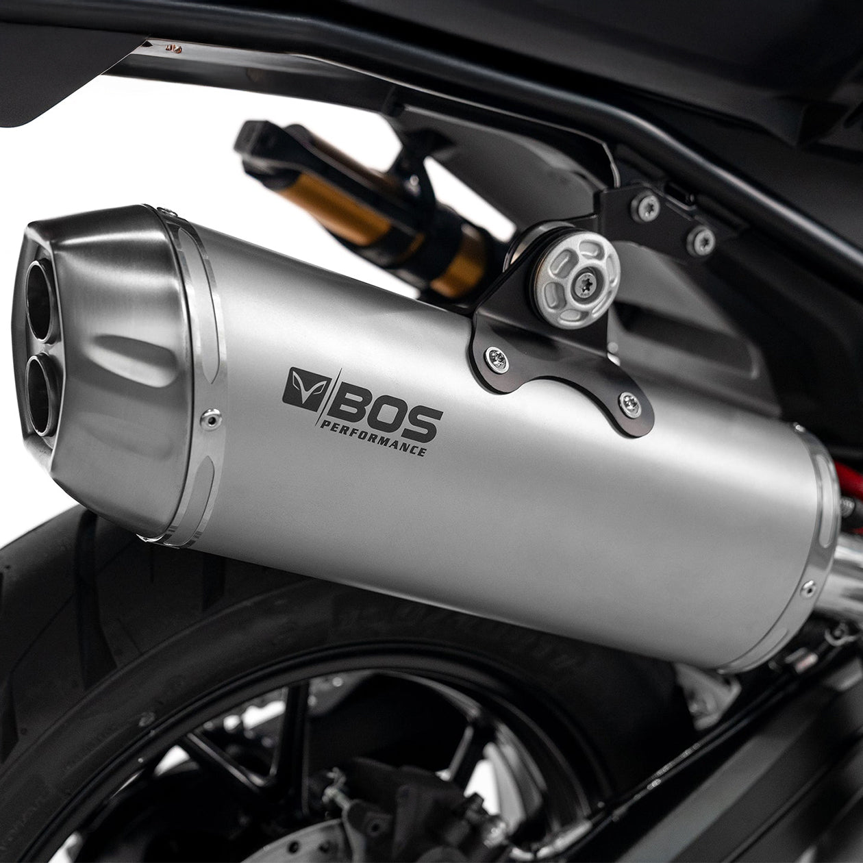 F 750 GS Uitlaat | 2018 - 2023 | BOS DUNEFOX ShotBlasted