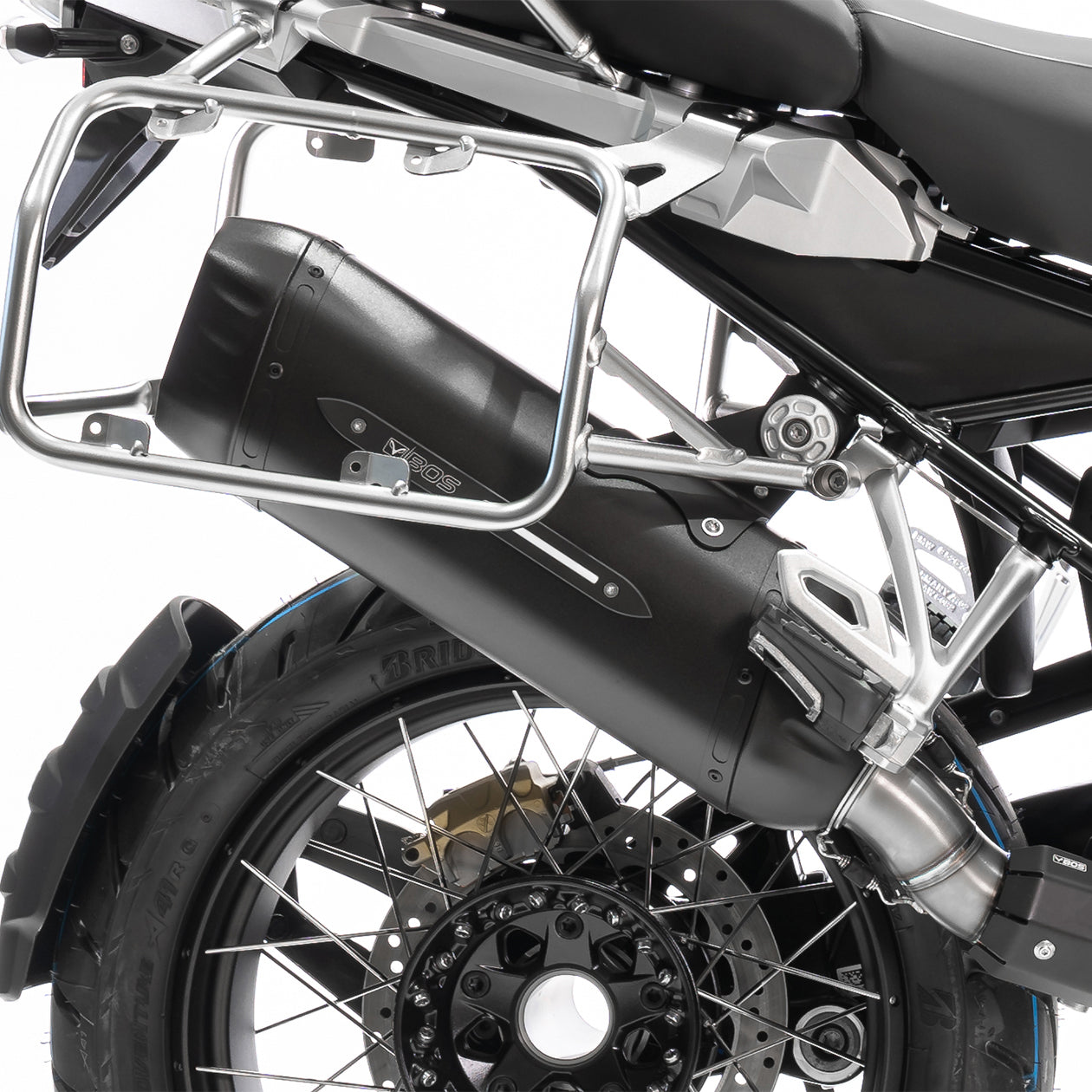 R 1250 GS Uitlaat | 2019 - HEDEN | BOS DesertFox BlackCoated