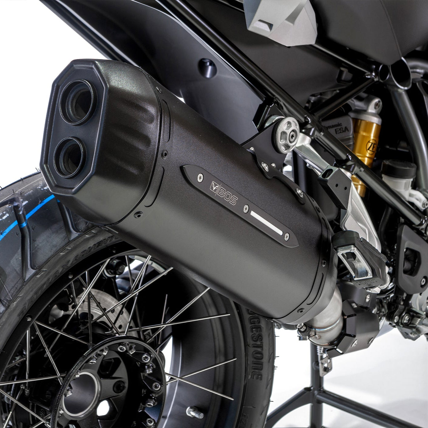 R 1200 GSA Uitlaat | 2014 - 2019 | BOS DesertFox BlackCoated