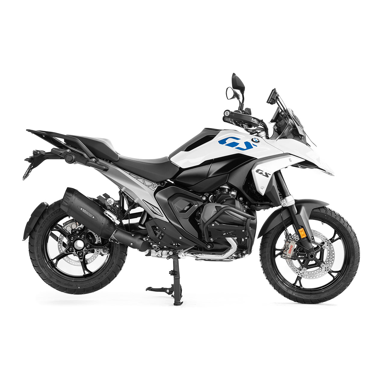 BOS Motoruitlaat R 1300 GS Adventure| 2024 TILL NOW | BOS Engine Protection Bars Pro BlackCoated