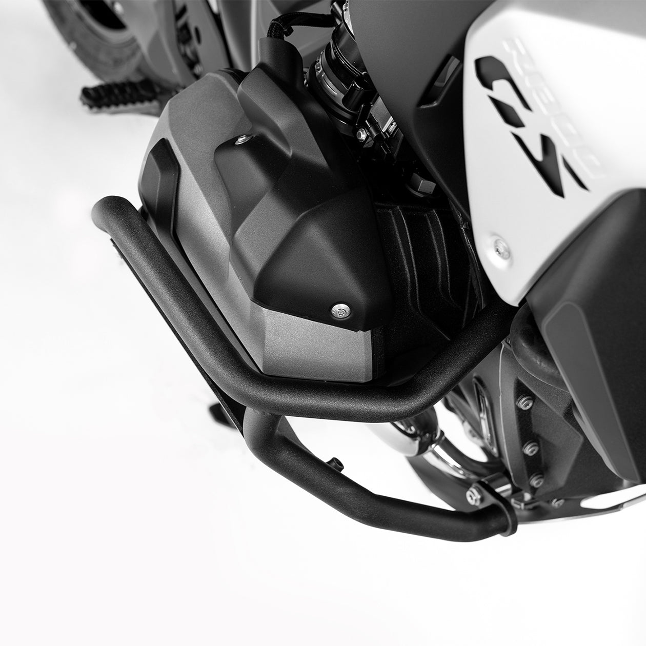 BOS Motoruitlaat R 1300 GS Adventure| 2024 TILL NOW | BOS Engine Protection Bars Pro BlackCoated