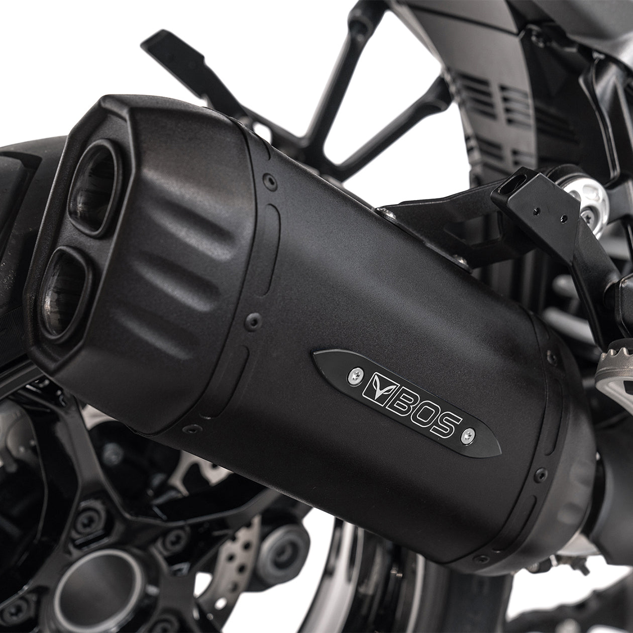 R 1300 GS Uitlaat | 2023 - HEDEN | BOS DesertFox Double D BlackCoated