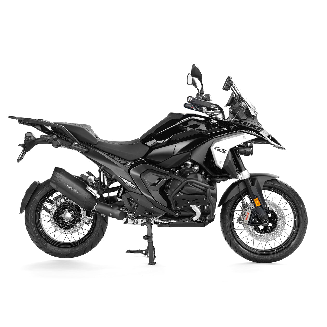BOS Motoruitlaat R 1300 GS Adventure | 2024 tot nu | BOS DesertFox Double D BlackCoated