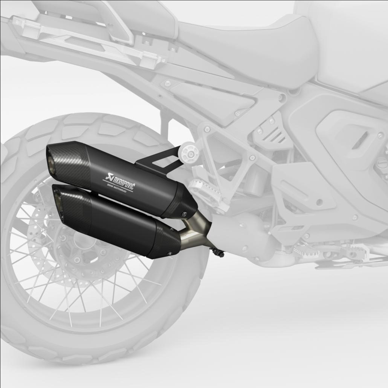 Akrapovic motoruitlaat R 1300 GS / Adventure