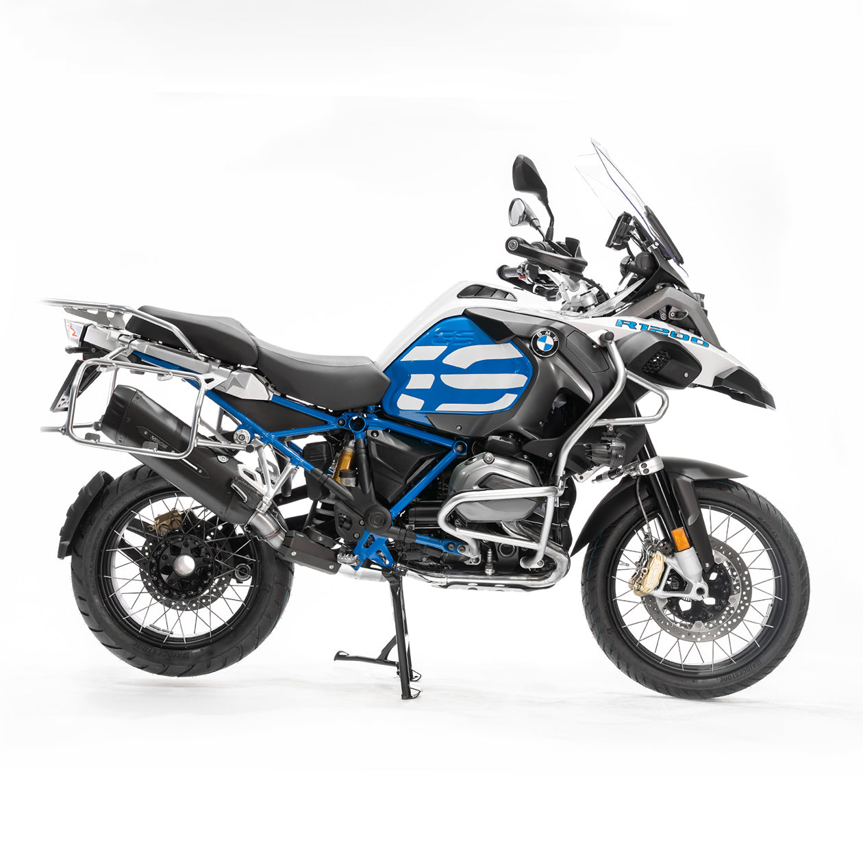 R 1200 GSA Uitlaat | 2014 - 2019 | BOS DesertFox BlackCoated