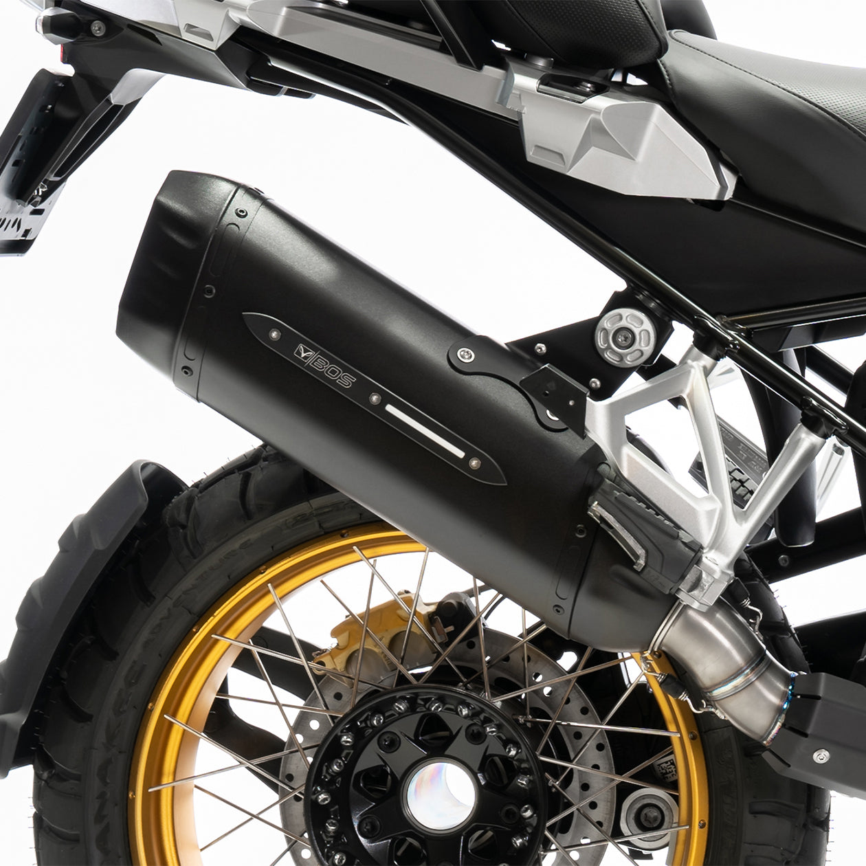 R 1250 GS Uitlaat | 2019 - 2025 | BOS DesertFox BlackCoated