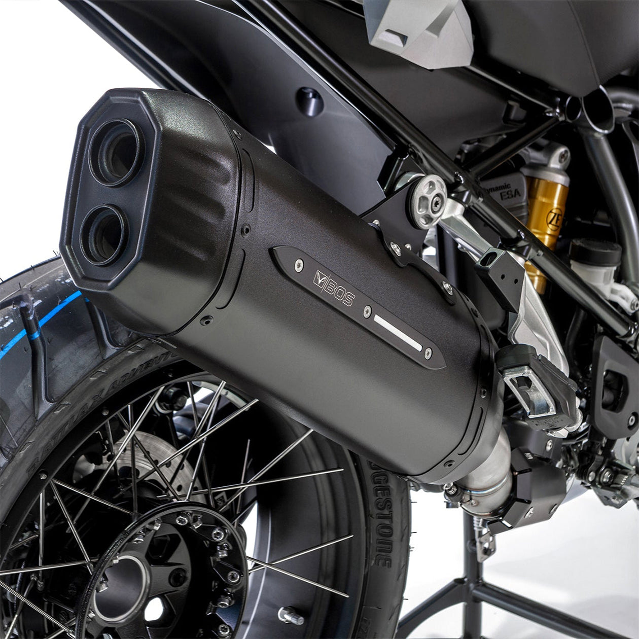 R 1250 GS Uitlaat | 2019 - 2025 | BOS DesertFox BlackCoated