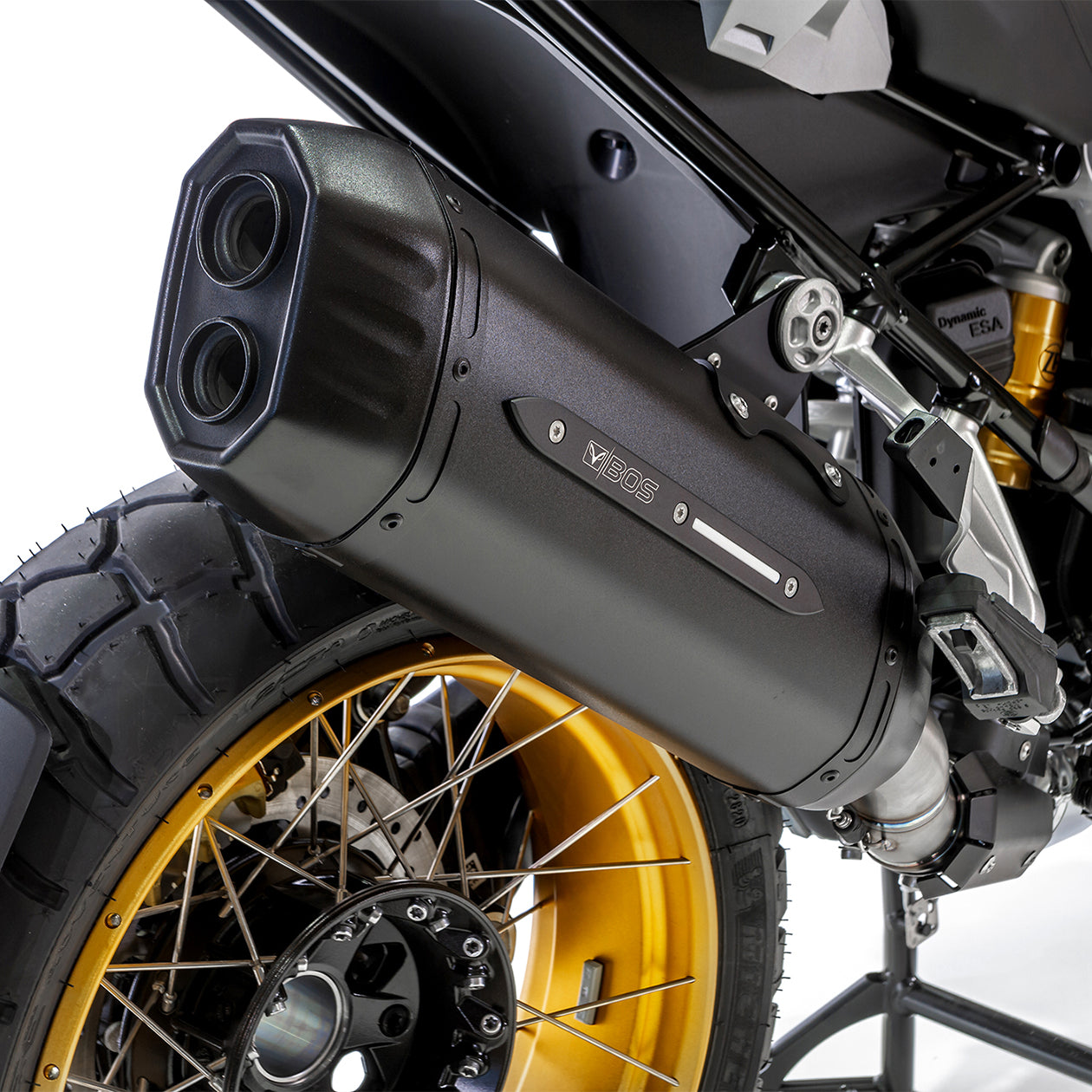 R 1250 GS Uitlaat | 2019 - 2025 | BOS DesertFox BlackCoated