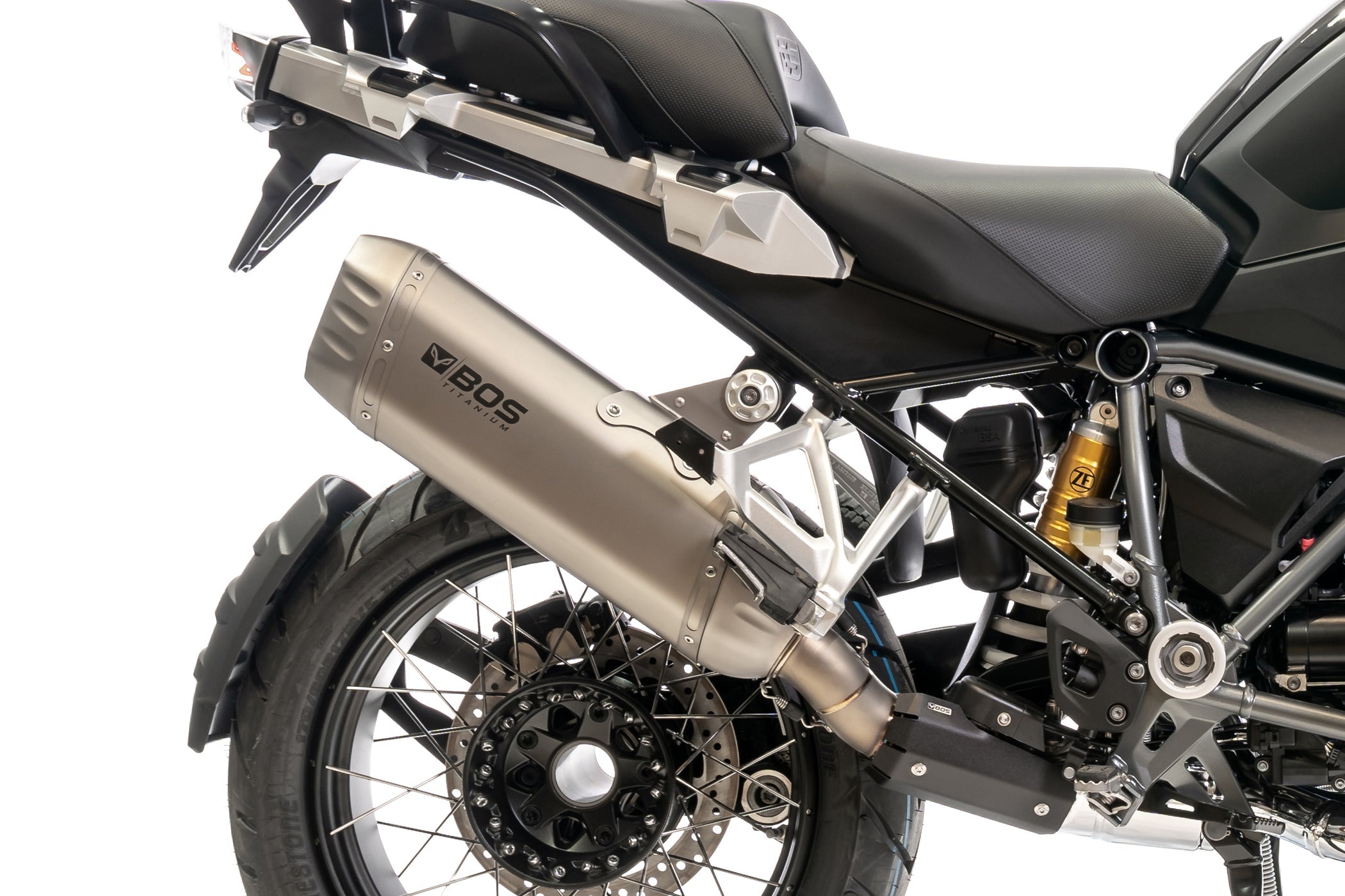 R 1250 GS Uitlaat | 2019 - 2025 | BOS DesertFox Titanium