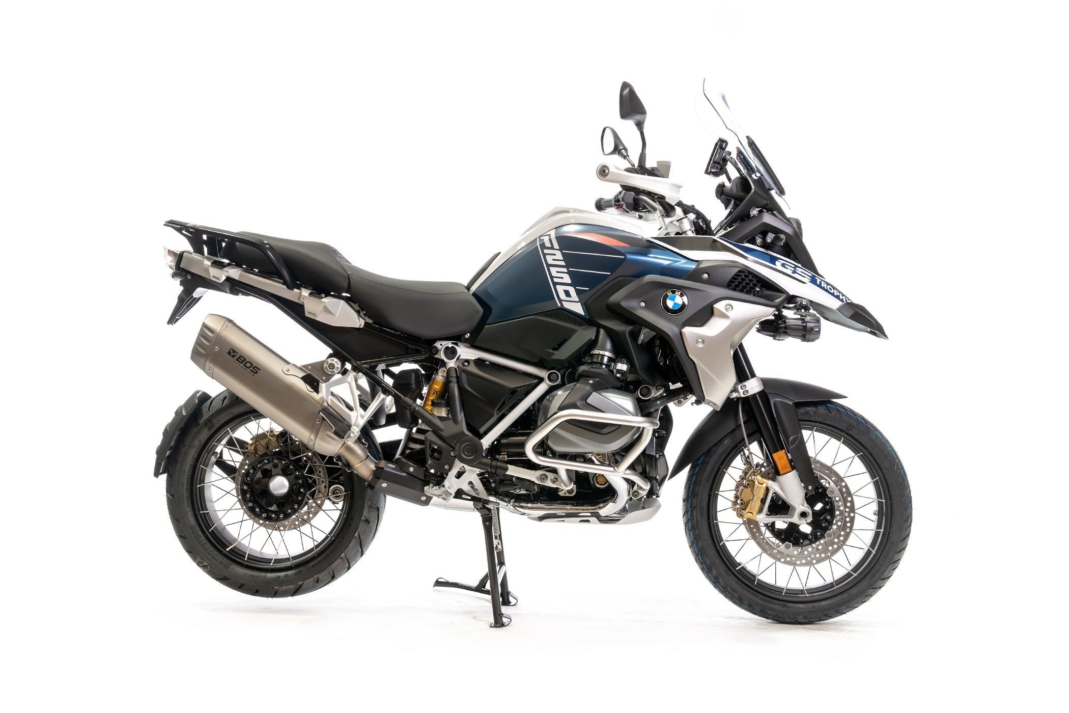 BMW R 1250 GS MotorMotoruitlaat BOS DesertFox Titanium- Van Harten Shop