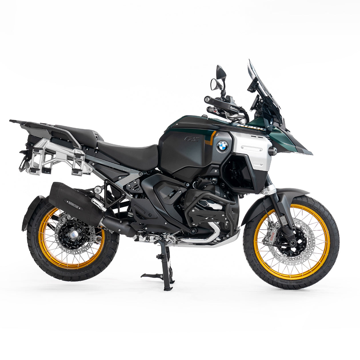 R 1300 GS Adventure Uitlaat | 2024 - HEDEN | BOS DesertFox Double D BlackCoated