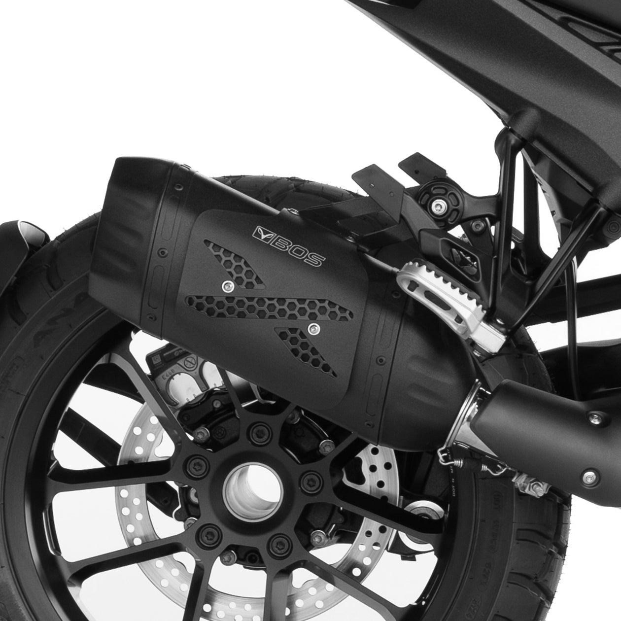 R 1300 GS Uitlaat | 2023 - HEDEN | BOS DesertFox X-SHIELD BlackCoated