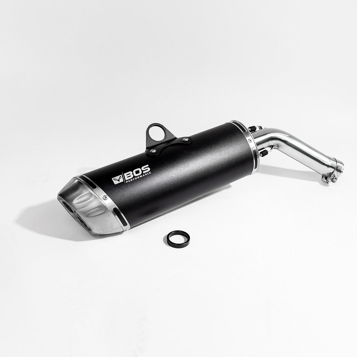 BOS Dunefox BlackCoated uitlaat voor BMW F 900 GS Adventure - losse productfoto