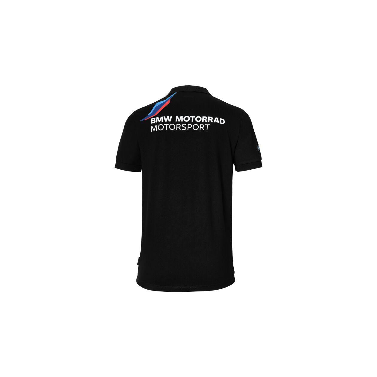 Poloshirt M Motorsport Zwart BMW motor - Van Harten Shop